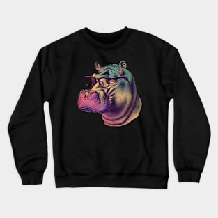 Hipstopotamus Crewneck Sweatshirt